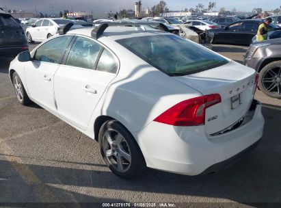 2012 VOLVO S60 T5 White  Gasoline YV1622FS7C2049496 photo #4