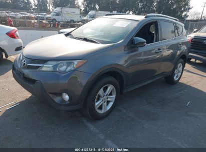 2014 TOYOTA RAV4 XLE Gray  Gasoline 2T3WFREVXEW111532 photo #3