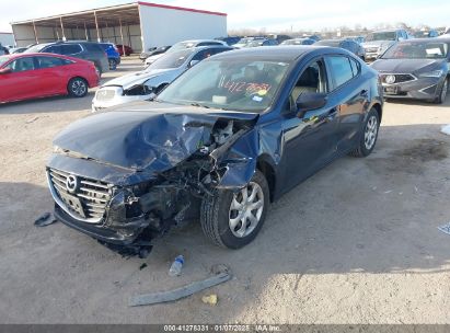 2017 MAZDA MAZDA3 SPORT Blue  Gasoline 3MZBN1U77HM158249 photo #3