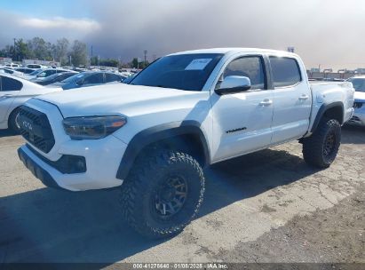 2019 TOYOTA TACOMA TRD OFF ROAD White  gas 3TMCZ5AN3KM277204 photo #3