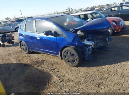 2009 HONDA FIT Blue  Gasoline JHMGE87279C006507 photo #1