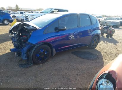 2009 HONDA FIT Blue  Gasoline JHMGE87279C006507 photo #3