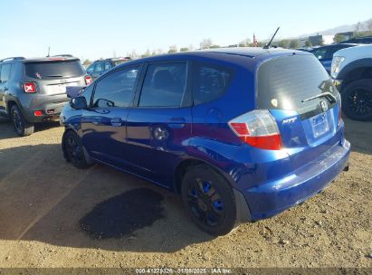 2009 HONDA FIT Blue  Gasoline JHMGE87279C006507 photo #4