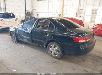 2006 HYUNDAI SONATA GL Black  Gasoline KMHET46C16A118983 photo #4