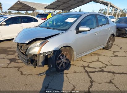 2012 NISSAN SENTRA 2.0 SR Silver  Gasoline 3N1AB6AP1CL762597 photo #3