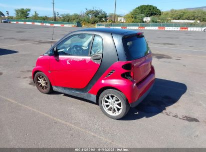 2009 SMART FORTWO BRABUS/PASSION/PURE Red  Gasoline WMEEJ31XX9K219695 photo #4