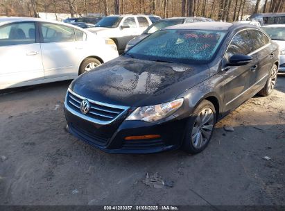 2011 VOLKSWAGEN CC SPORT Black  Gasoline WVWMN7AN9BE715189 photo #3