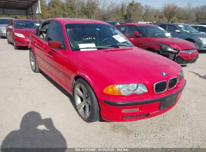 1999 BMW 328I Red  Gasoline WBAAM5338XKG09282 photo #1