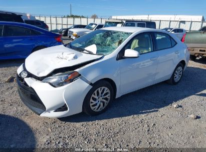 2017 TOYOTA COROLLA LE White  Gasoline 5YFBURHE2HP734108 photo #3