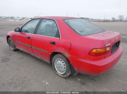 1993 HONDA CIVIC LX Red  Gasoline JHMEG8652PS029483 photo #4