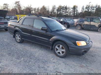 2005 SUBARU BAJA SPORT Black  Gasoline 4S4BT62C156100473 photo #1