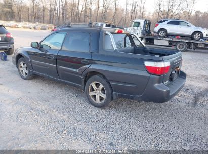 2005 SUBARU BAJA SPORT Black  Gasoline 4S4BT62C156100473 photo #4