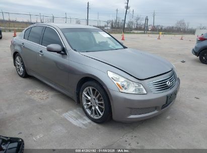 2008 INFINITI G35 JOURNEY Silver  Gasoline JNKBV61E68M219877 photo #1