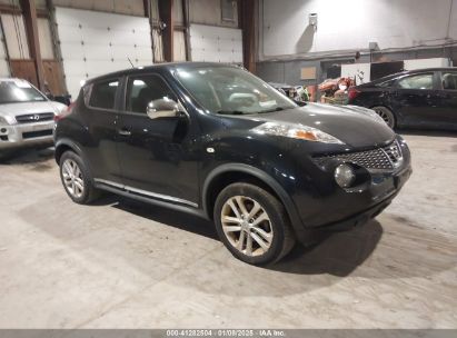 2011 NISSAN JUKE SV Black  Gasoline JN8AF5MV7BT028115 photo #1