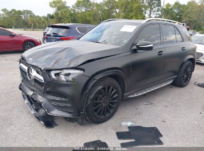 2021 MERCEDES-BENZ GLE 350 Black  Gasoline 4JGFB4JB1MA406215 photo #3