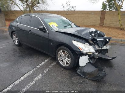 2015 INFINITI Q40 Black  Gasoline JN1CV6AP9FM500501 photo #1