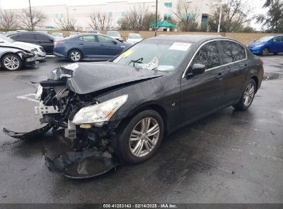 2015 INFINITI Q40 Black  Gasoline JN1CV6AP9FM500501 photo #3