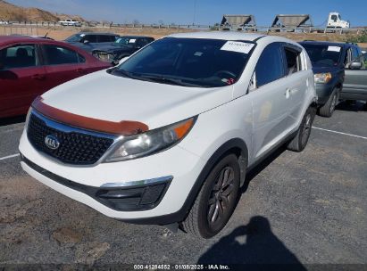 2015 KIA SPORTAGE LX White  Gasoline KNDPB3AC9F7765792 photo #3