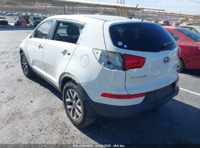 2015 KIA SPORTAGE LX White  Gasoline KNDPB3AC9F7765792 photo #4