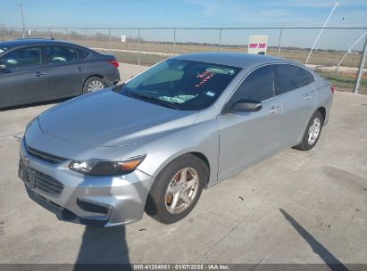 2017 CHEVROLET MALIBU LS Silver  Gasoline 1G1ZB5ST0HF287377 photo #3