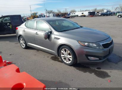 2012 KIA OPTIMA LX Gray  Gasoline 5XXGM4A73CG080130 photo #1