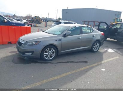 2012 KIA OPTIMA LX Gray  Gasoline 5XXGM4A73CG080130 photo #3