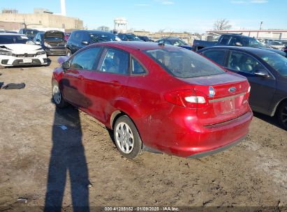 2013 FORD FIESTA SE Red  Gasoline 3FADP4BJ0DM152508 photo #4