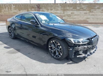 2025 BMW 4 SERIES 430I Black  Gasoline WBA43DA03SCS52595 photo #1