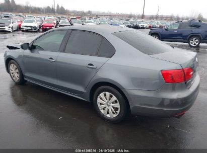 2013 VOLKSWAGEN JETTA 2.0L S Gray  Gasoline 3VW2K7AJ2DM290664 photo #4