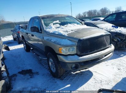 2002 DODGE RAM 1500 ST Gold  Gasoline 1D7HU18N42S535150 photo #1