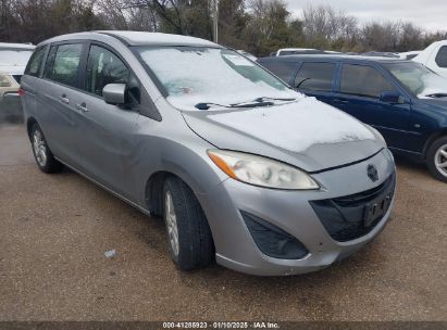 2012 MAZDA MAZDA5 SPORT Silver  Gasoline JM1CW2BL0C0127530 photo #1