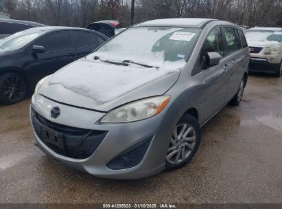 2012 MAZDA MAZDA5 SPORT Silver  Gasoline JM1CW2BL0C0127530 photo #3