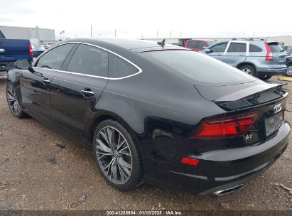 2016 AUDI A7 3.0T PREMIUM PLUS Black  Gasoline WAUWGAFCXGN075389 photo #4