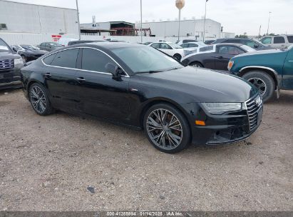 2016 AUDI A7 3.0T PREMIUM PLUS Black  Gasoline WAUWGAFCXGN075389 photo #1