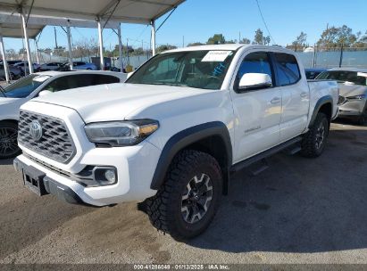 2021 TOYOTA TACOMA TRD OFF-ROAD White  Gasoline 3TMAZ5CN7MM144212 photo #3