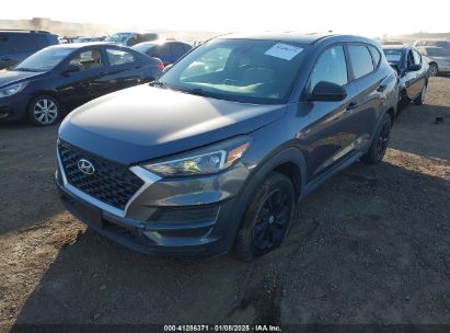 2019 HYUNDAI TUCSON SE Gray  Gasoline KM8J23A47KU846201 photo #3