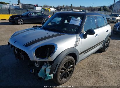 2014 MINI COUNTRYMAN COOPER S Silver  Gasoline WMWZC3C5XEWP51826 photo #3