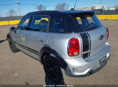 2014 MINI COUNTRYMAN COOPER S Silver  Gasoline WMWZC3C5XEWP51826 photo #4