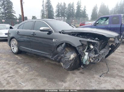 2014 FORD TAURUS LIMITED Black  Gasoline 1FAHP2F95EG124916 photo #1