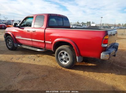 2002 TOYOTA TUNDRA LTD V8 Red  Gasoline 5TBRT38152S316872 photo #4