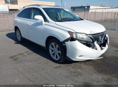 2010 LEXUS RX 350 White  Gasoline 2T2ZK1BA4AC020414 photo #1