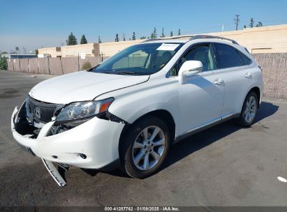 2010 LEXUS RX 350 White  Gasoline 2T2ZK1BA4AC020414 photo #3