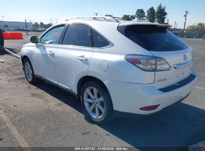 2010 LEXUS RX 350 White  Gasoline 2T2ZK1BA4AC020414 photo #4