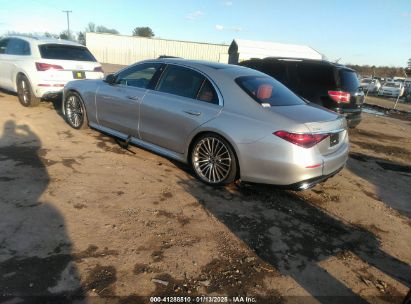 2024 MERCEDES-BENZ S 580 4MATIC Gray  Gasoline W1K6G7GBXRA290282 photo #4