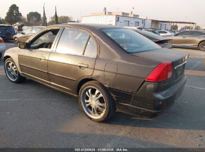 2001 HONDA CIVIC LX Black  Gasoline 2HGES16591H575351 photo #4