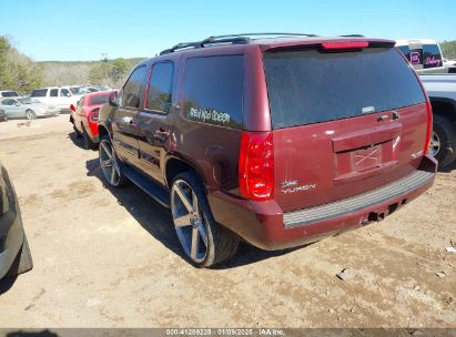 2008 GMC YUKON SLT Burgundy  Flexible Fuel 1GKFC13058J190018 photo #4