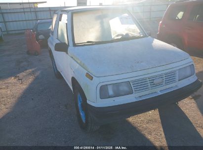 1994 GEO TRACKER White  Gasoline 2CNBE18U3R6941076 photo #1