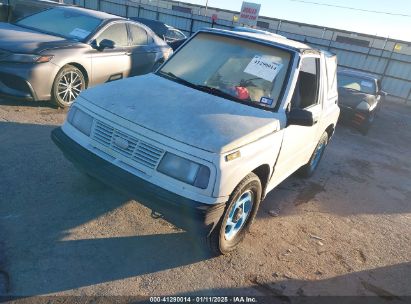 1994 GEO TRACKER White  Gasoline 2CNBE18U3R6941076 photo #3