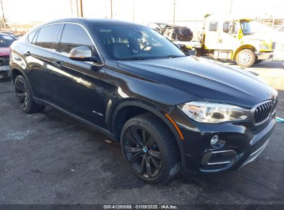 2017 BMW X6 SDRIVE35I Black  Gasoline 5UXKU0C30H0G68123 photo #1