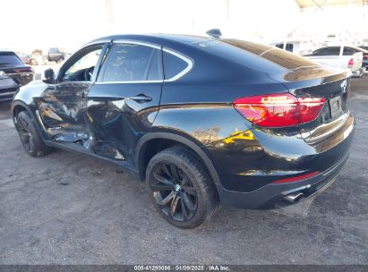 2017 BMW X6 SDRIVE35I Black  Gasoline 5UXKU0C30H0G68123 photo #4